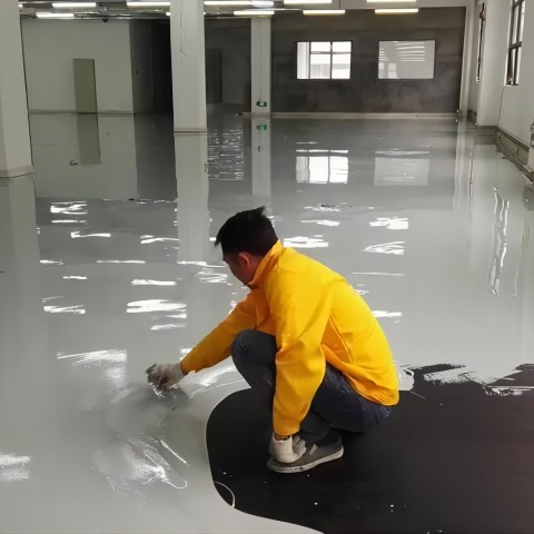 海口防腐防静电地坪,防腐防静电自流平地坪